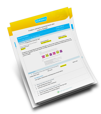 Problem Solving and Reasoning Lesson Planner