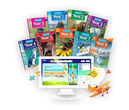 Mathletics New Zealand programme books and online learning
