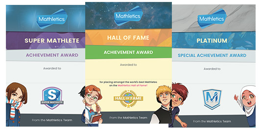 Mathletics Printables