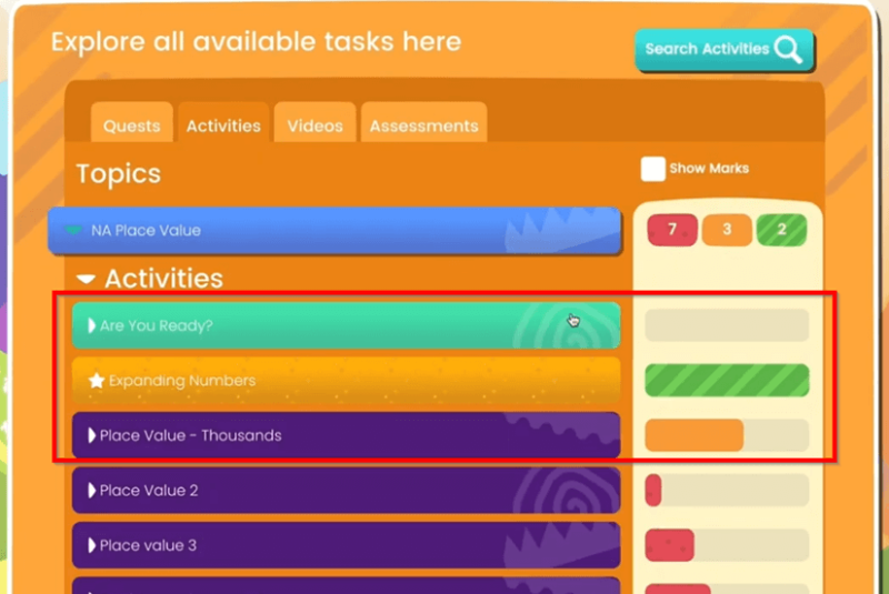 how to set homework on mathletics