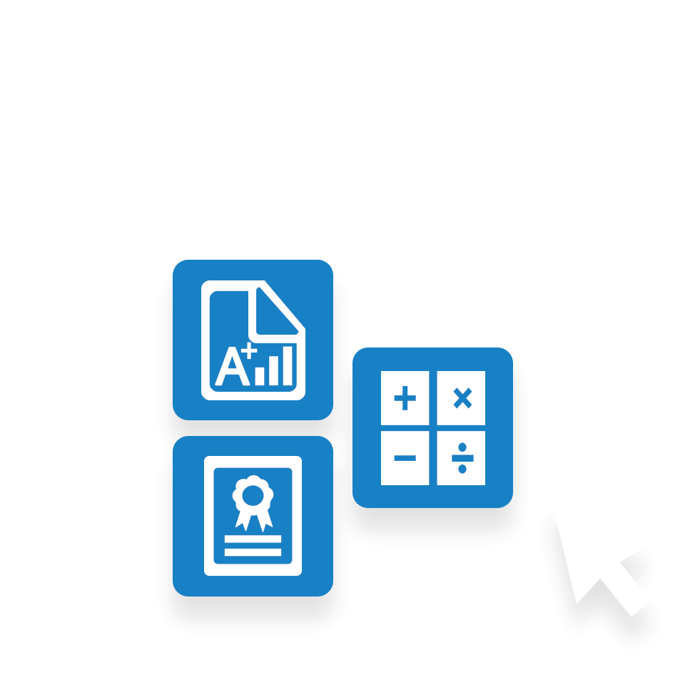 Mathletics Product Interface – Home User Icons